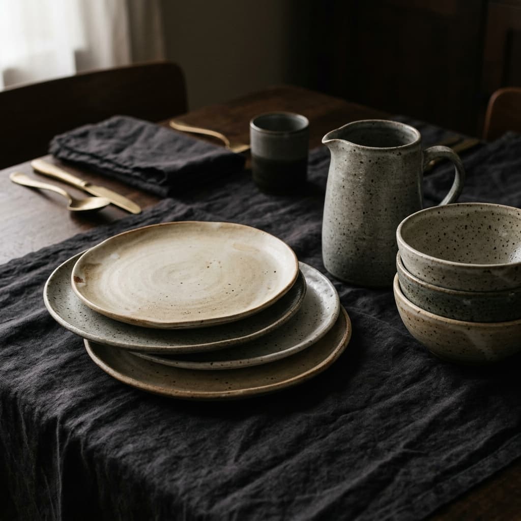Wheel-Thrown Dinner Service